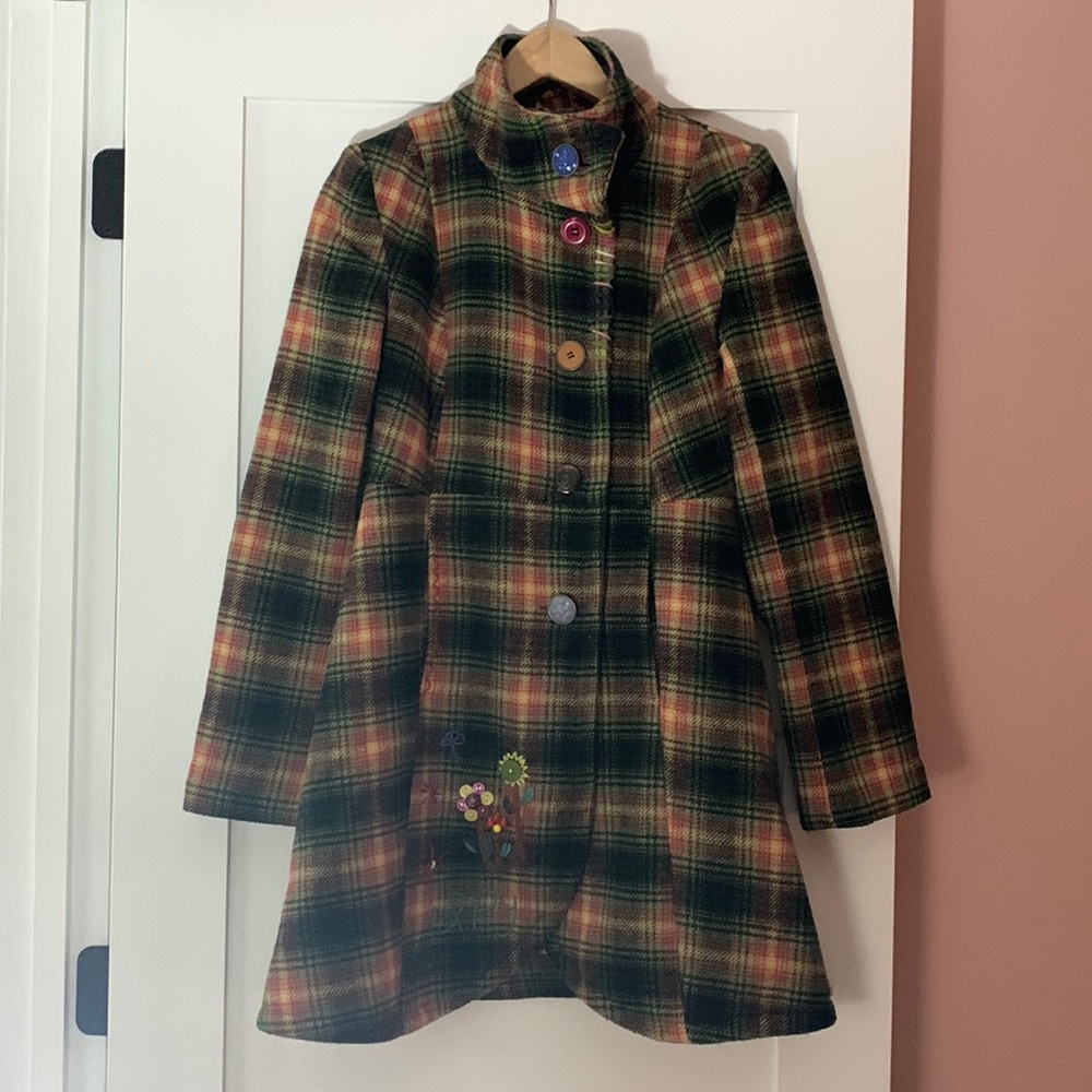 Joe Browns plaid coat
